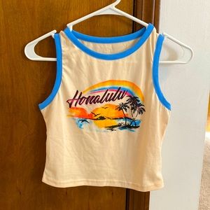 Honolulu Cropped Tank
